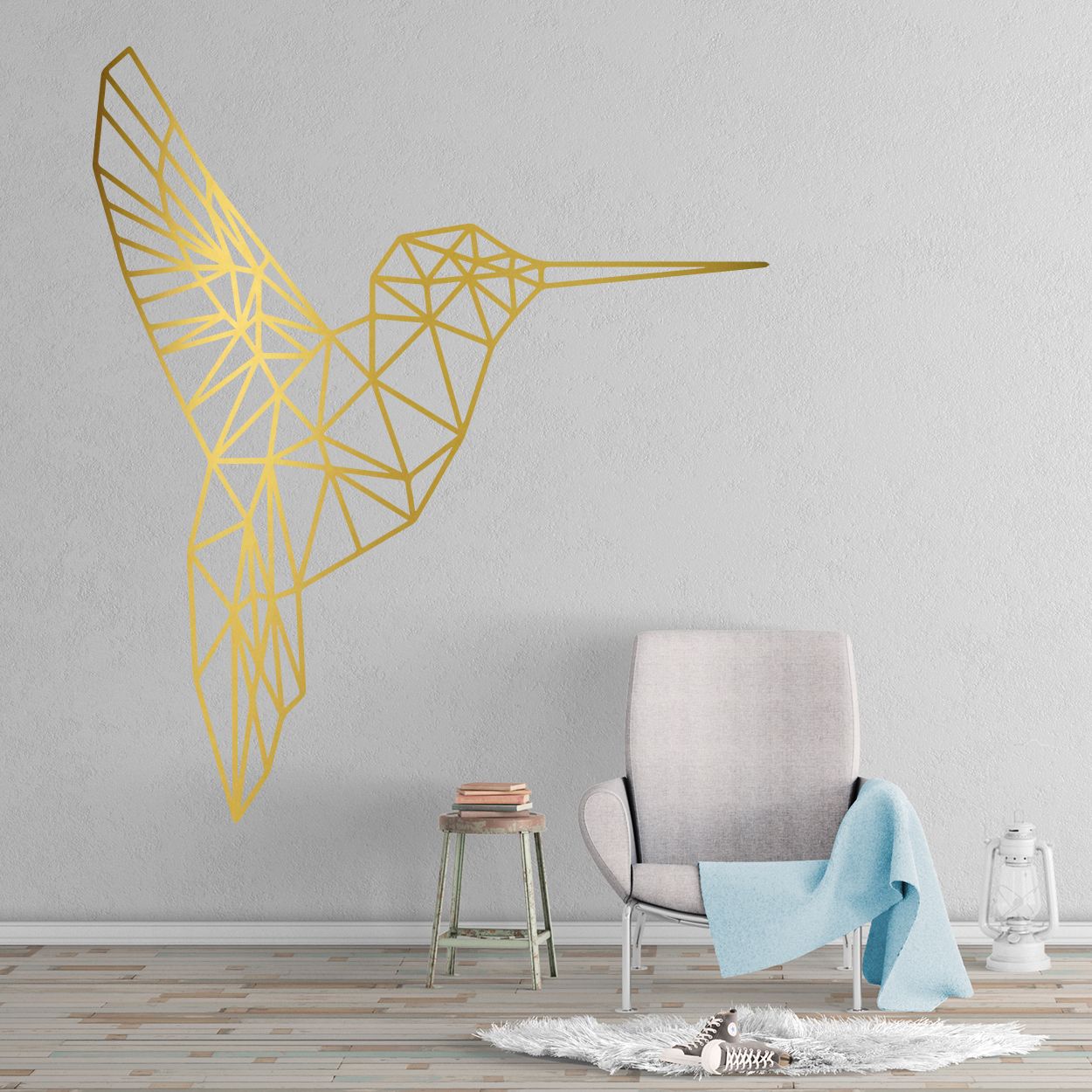 gold wall decals