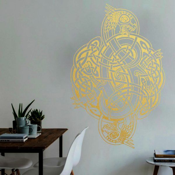 Celtic Dragon Wall Decal Kuarki Lifestyle Solutions