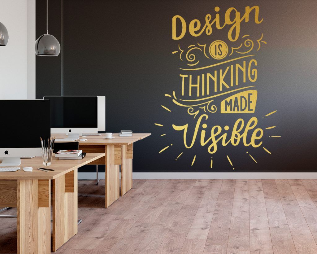 Design Made Visible Office Decal - Kuarki - Lifestyle Solutions