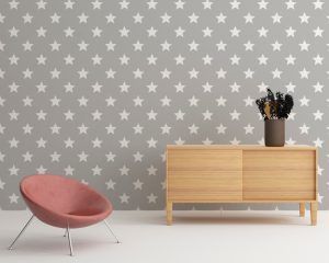 Nursery Stars Adhesive Wallpaper - Kuarki - Lifestyle Solutions