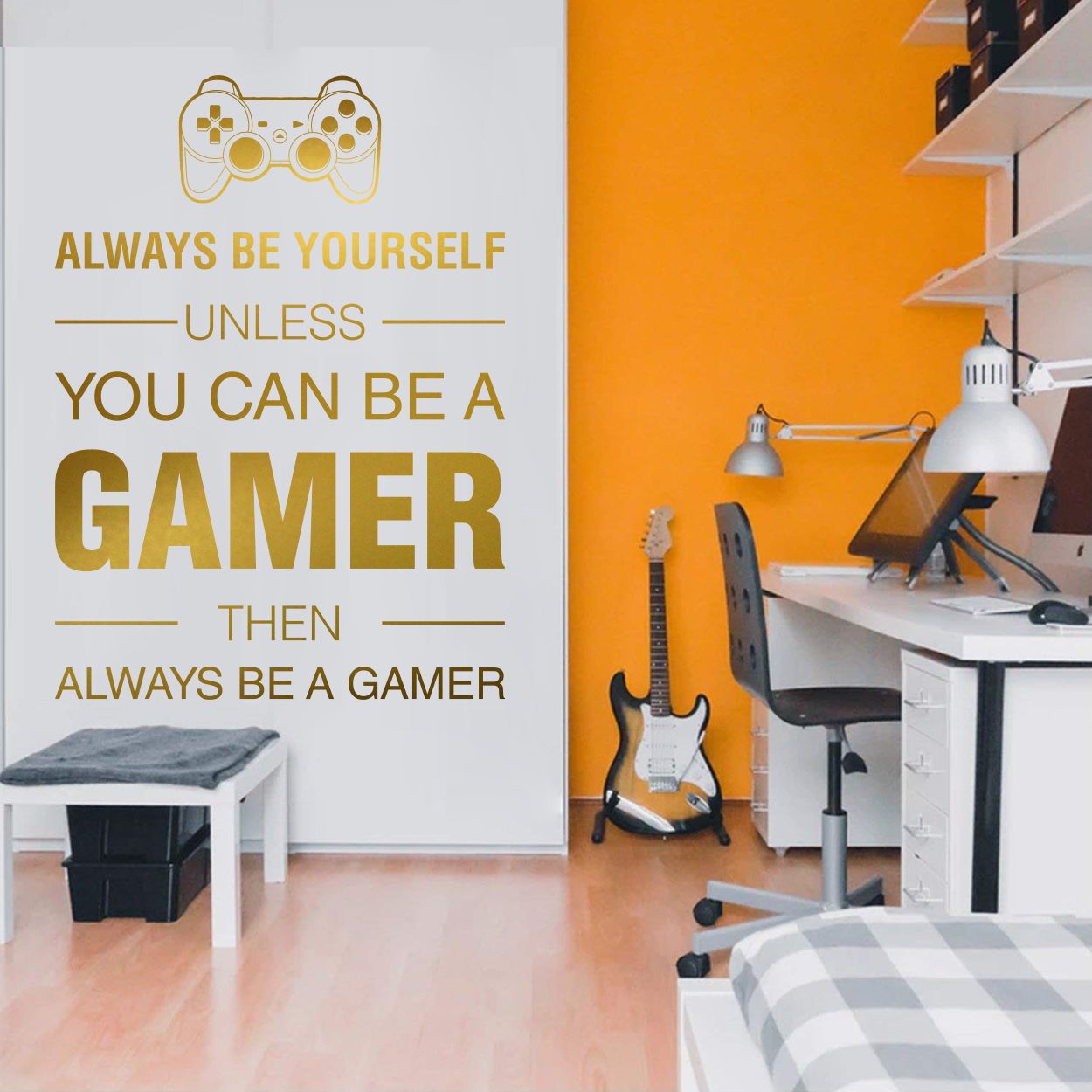 Always Be a Gamer Wall Sticker - Kuarki - Lifestyle Solutions