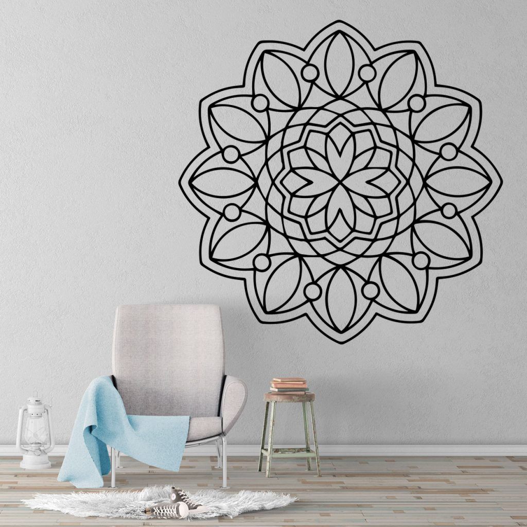 Mandala Wall Art Sticker - Kuarki - Lifestyle Solutions