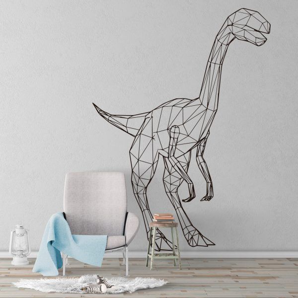 Dragon Geometric Wall Art Sticker - Kuarki - Lifestyle Solutions